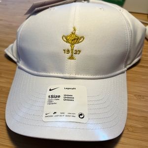 Nike Ryder Cup Hat Brand New with Tags